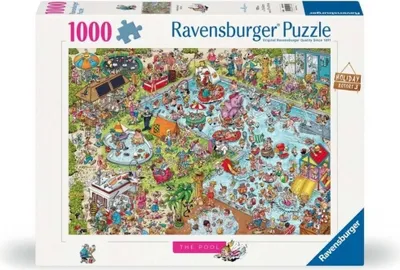 Obrázok produktu pre Ravensburger - Puzzle 1000 Holiday Resort 3 The Pool