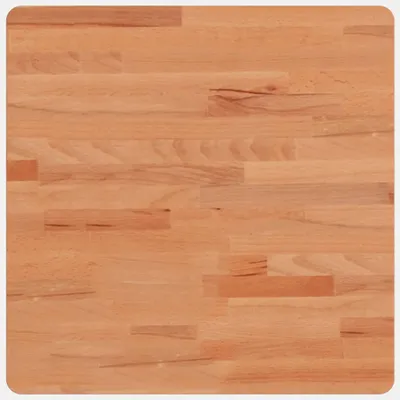 Image de vidaXL Plateau de table 50x50x1,5 cm Carré en bois massif de hêtre