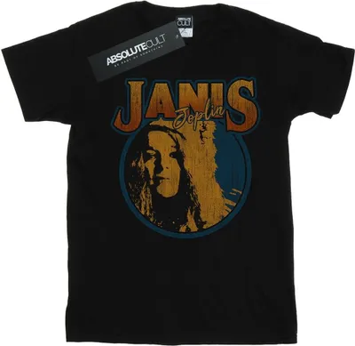 Produktbild von Janis Joplin - T-Shirt für Herren BI44473 (XL) (Schwarz)