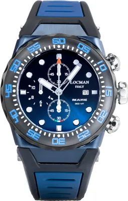 Produktbild von 0560B24A-BLKBNKSB2 Italy Armbanduhr Mare 300MT Chrono Ref. 0560 Locman