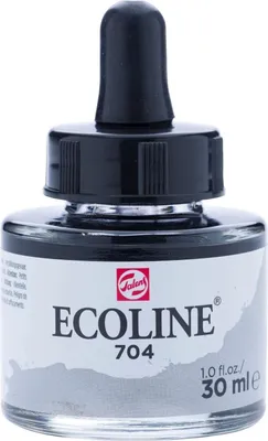 Produktbild von Ecoline Aquarellfarbe 30 ml Grau