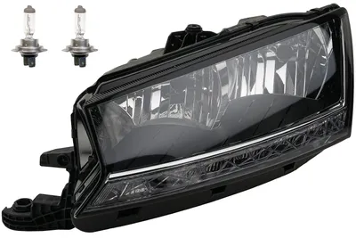 Immagine prodotto di Johns, fari compatibili con Skoda Fabia 18- sinistra con LWR TFL LED + lampadina 6V1941015D