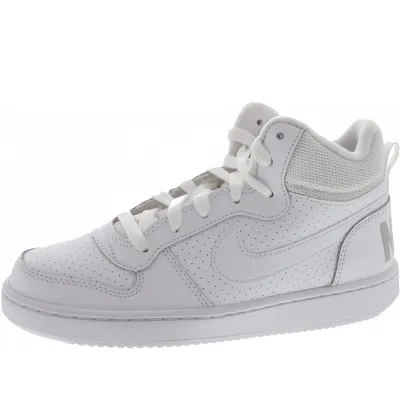 Produktbild von Nike Court Borough Mid (GS) Sportschuhe Kinder Sneaker Sneaker Weiß Sport, Schuhgröße:EUR 37.5 | US 5Y