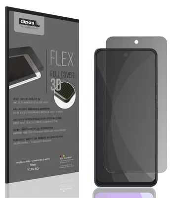 Produktbild von Full Cover Privacy Blickschutzfolie für Vivo Y19s 5G Folie Anti-Shock