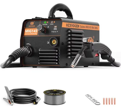 Produktbild von MIG-Schweißmaschine, gasloser Betrieb, kompaktes Design, MIG145