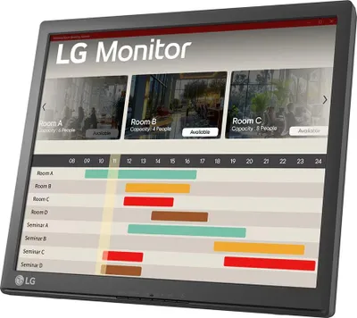 Zdjęcie produktu dla LG 17BR30T-B.AWM, 43,2 cm (17"), 1280 x 1024 px, SXGA, LCD, 5 ms, Czarny