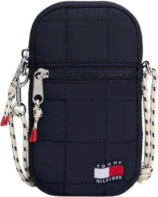 Obrázok produktu pre Detská uni taška cez rameno Tommy Hilfiger, model Wavy Flag, prešívaná, modrá