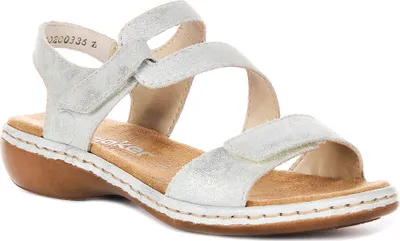 Produktbild von Rieker 659C7-93 in Silber für Damen – 7.5 UK - 41 EU - 9.5 US / Silver