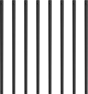 Produktbild von Treppen-Metallbaluster 51er-Pack 29,5''x1'' Aluminiumspindeln mit Schrauben