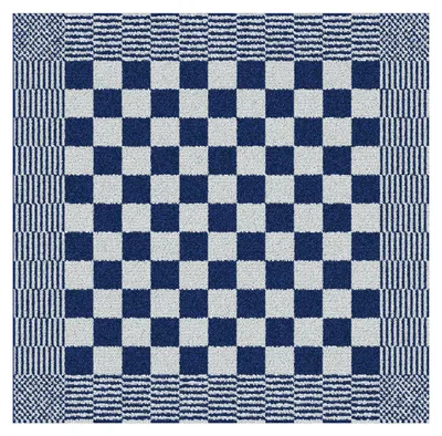 Productafbeelding van Unyqoos® DDDDD Barbecue keukenhanddoeken, set van 6, 50 x 55 cm, katoen, blauw