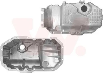 Produktbild von VAN WEZEL 5894074 Ölwanne Motorölwanne für VW GOLF VI (5K1) Golf V Schrägheck (1K1) Polo Schrägheck (6R1, 6C1) TOURAN (1T1, 1T2) Passat Variant (3C5)
