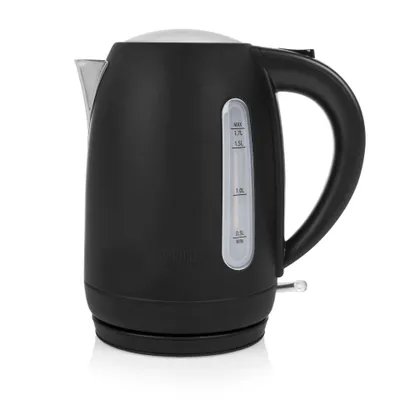 Obrázek produktu pro Princess 236032, 1,7 l, 2200 W, Černá, Nerezová ocel, Nerezová ocel, Indikátor úrovně vody, Zabezpečení proti přehřátí