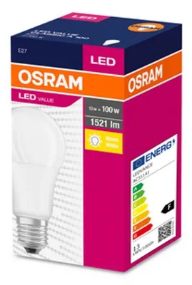 Zdjęcie produktu dla Żarówka LED E27 14W OSRAM - Ciepła barwa, energooszczędna