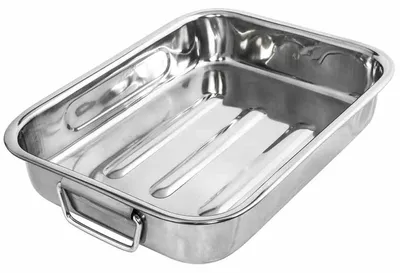 Immagine prodotto di Padella quadrata in acciaio inox KARL KRÜGER da 30 cm con design robusto