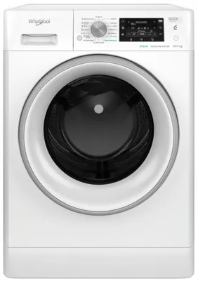 Produktbild von Whirlpool FFWDD 1076258 SV EE Waschtrockner Freistehend Frontlader Weiß E