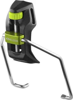 Edelrid Spare Crampon Binding Auto Back; schwarz mit grünem Detail; für Steigeisen.