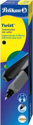 Produktbild von Pelikan Twist® Tintenroller für Rechts- und Linkshänder, Black