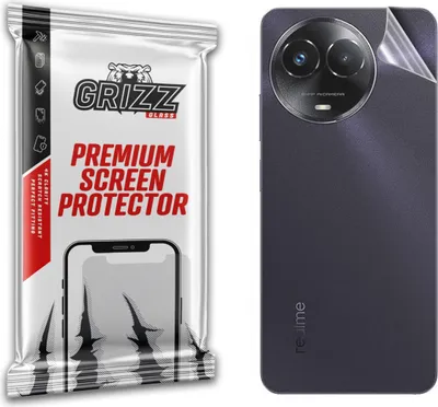 Produktbild von Folie auf der Rückseite GrizzGlass SatinSkin für Realme V50s
