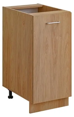 Image de Meuble bas de cuisine "Laxy" - Marron - L 40 x H 81 x P 56 cm