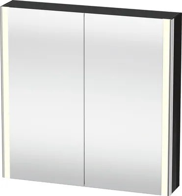 Image de Duravit XSquare armoire de toilette avec éclairage LED, 800x800x155mm, XS7112040400000