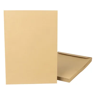 Image de Pochette d'expédition B4 - 25 pièces - 250x353 mm - 120 g/m² épaisseur - marron - bande adhésive - enveloppe d'expédition - emballage - pochette d'expédition