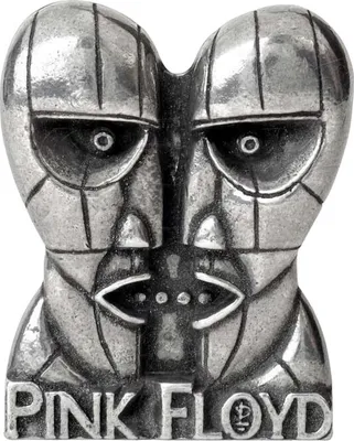 Obrázok produktu pre Pink Floyd - Heads - odznak "Division Bell" - anglický cín RO8637 (jedna veľkosť) (sivá)