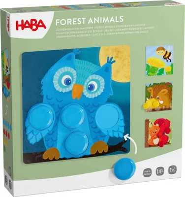 Produktbild von HABA Kinderspiel Farbzuordnungsspiel Waldtiere 2013990001