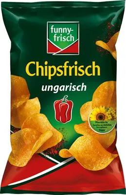 Produktbild funny frisch Chipsfrisch ungarisch mit rauchigem Paprika 40g