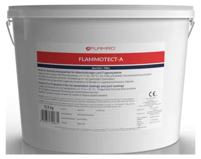 Imagen del producto de Flamro, masilla ignífuga PYRO-SAFE Flammotect, 12,5 kg