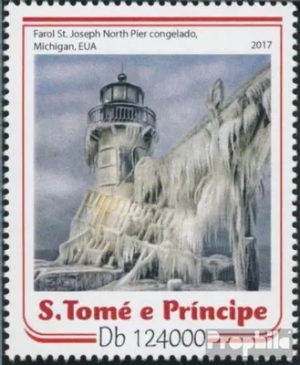 Produktbild von Briefmarken Sao Tome e Principe 2017 Mi 7037 (kompl. Ausgabe) postfrisch Leuchttürme und Muscheln