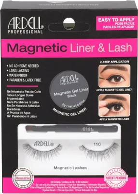 Obrázek produktu pro Magnetic umělé řasy Liner & Lash 110 pro ženy 1 - Black - Ardell
