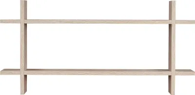 Produktbild von Regal BxH 98x48cm Holz Steckregal Sonoma Eiche Wandregal Bücherregal Ablage Deko