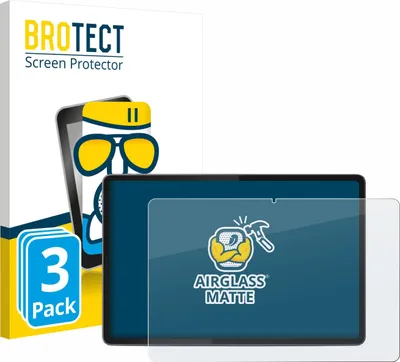 Produktbild von 3x BROTECT Entspiegelungs Schutzglas für Lenovo Yoga Tab 11.1" 2025 Schutzfolie Panzer Folie Glas Display Schutz matt
