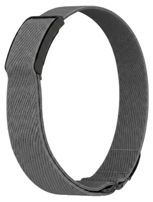 Produktbild von Elastisches Bizepsband - Nylonarmband Für Fitness-Tracker - Atmungsaktiv - Schweißresistent - Verstellbar - Ersatzarmband - Dunkelgrau