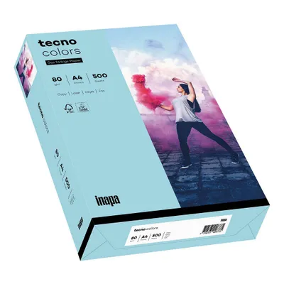 Produktbild von Papyrus Rainbow A4 500er, A4 (210×297 mm), Matt, Blau