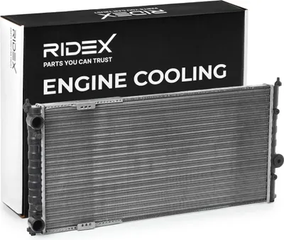 Produktbild von RIDEX 470R0415 Kühler Wasserkühler Motorkühler für SEAT Ibiza III Schrägheck (6L) für VW Caddy II Kastenwagen (9K9A) Polo Classic (6V2) Polo Variant