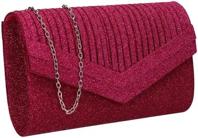 Image de Sac à main en cuir fuchsia pour femme