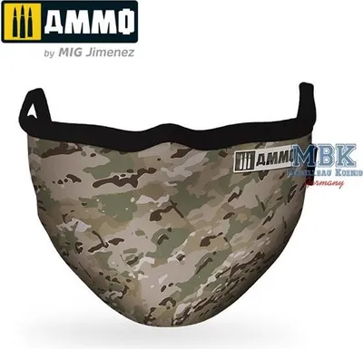 Zdjęcie produktu dla Ammo of MIG AMIG8068 Multicam AMMO Maska ochronna