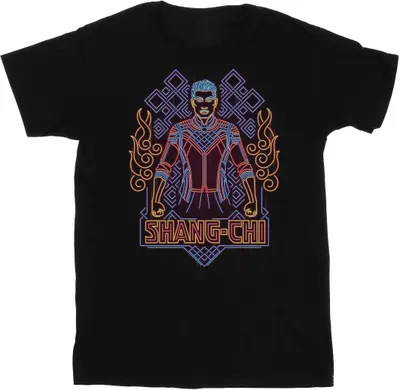 Produktbild von Marvel - "Shang-Chi And The Legend Of The Ten Rings" T-Shirt für Herren BI42643 (L) (Schwarz)