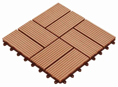 Obrázok produktu pre Dlažba na terasu 11 pcs Tík 30 x 30 cm drevoplast