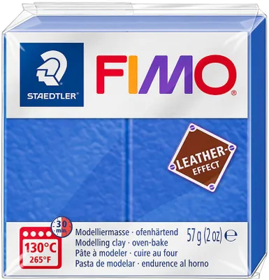 Image de STAEDTLER Modelliermasse Fimo Leder effect indig