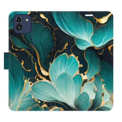 Obrázek produktu pro Flipové pouzdro iSaprio - Blue Flowers 02 pro Samsung Galaxy A03