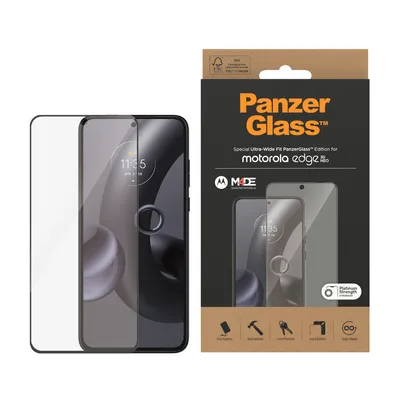 Produktbild von PanzerGlass ® Dislayschutz Motorola Edge 30 Neo | Ultra-Wide Fit, Motorola, Motorola - moto Edge 30 Neo, Trockene Anwendung, Kratzresistent, Schockresistent, Transparent, 1 Stück(e)