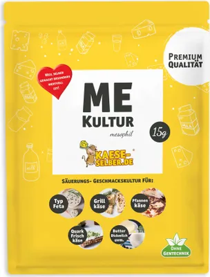 Produktbild von ME Mesophilekultur für Käse, Quark, Frischkäse uvm.