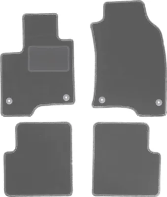 Produktbild von Graphit-Fußmatten für: Fiat Panda III Fließheck (2012-)