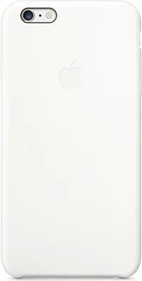 Image de Apple iPhone 6 Plus Silicone Case MGRF2ZM/A weiss