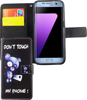 Produktbild von Handyhülle Tasche für Handy Samsung Galaxy S7 Edge Bär mit Beil