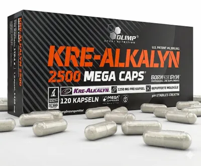Immagine prodotto di Olimp Kre-Alkalyn 1500 1250 Mg Mega Caps 120 Capsule