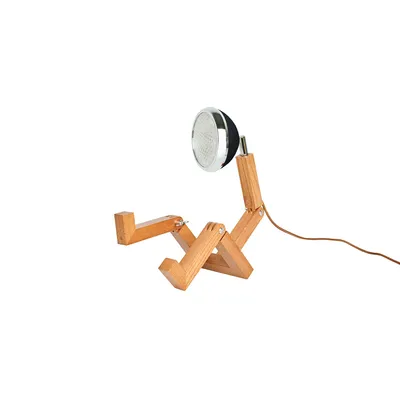 Immagine prodotto di Mr Wattson - Mini lampada da tavolo a LED, Fashion Black