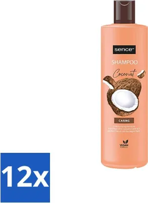 Obrázek produktu pro Sence - Kokos - Šampon - Vyživující - 400 ml - Cenné balení - Cenné balení - 12 kusů
